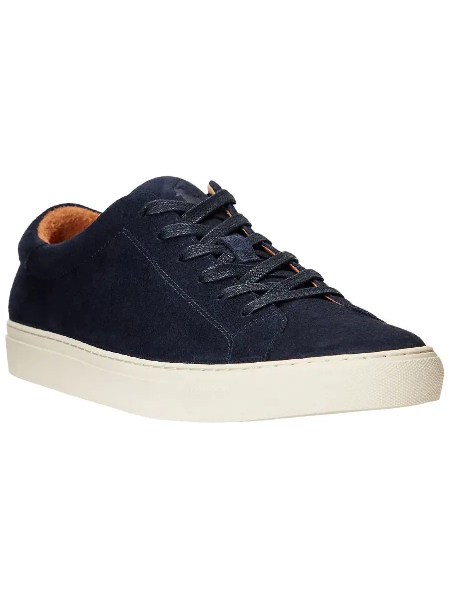 Кроссовки из замши с логотипом Jermain Polo Ralph Lauren