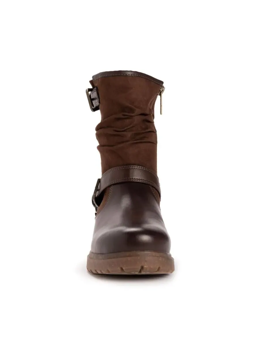 Женские сапоги Scarlett Sabrina с широкой колодкой MUK LUKS — изображение 4 из 5, коричневый