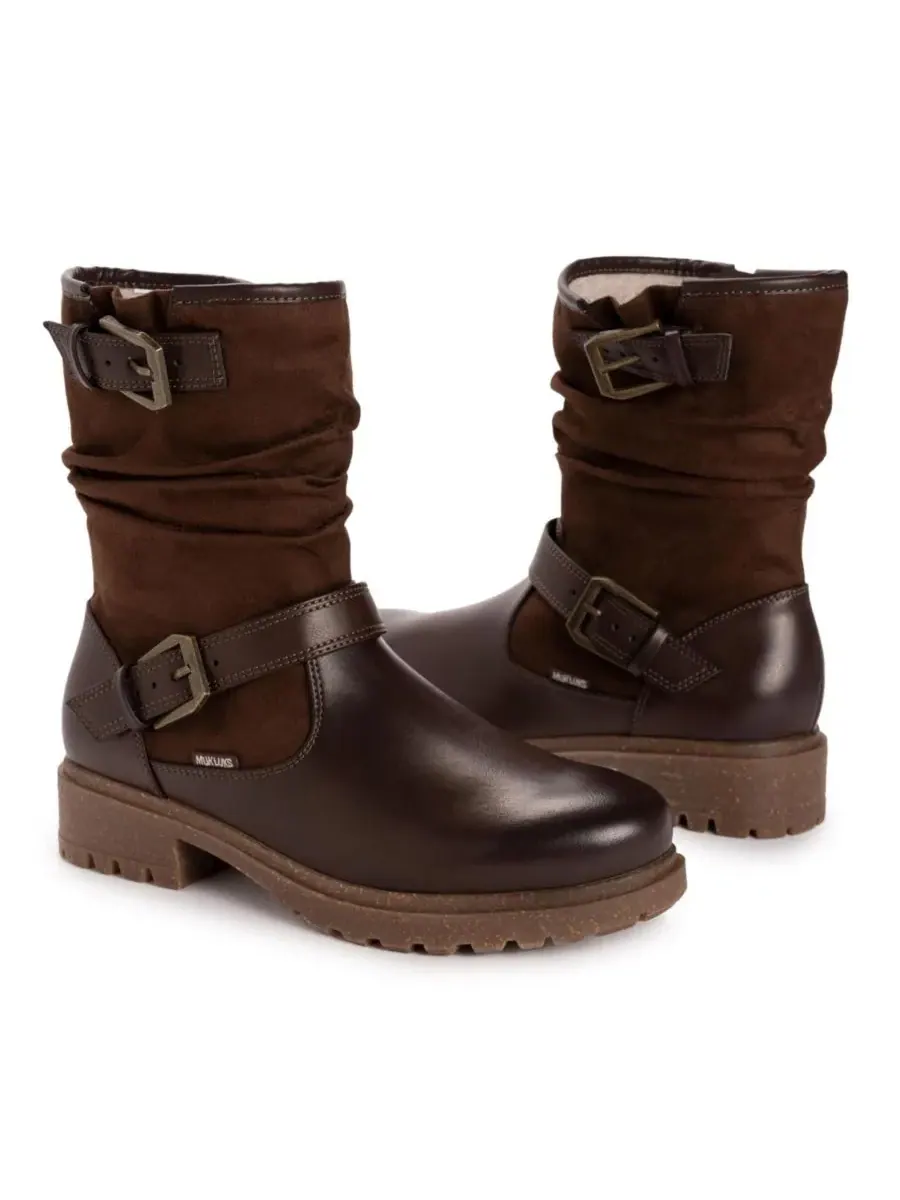 Женские сапоги Scarlett Sabrina с широкой колодкой MUK LUKS — изображение 5 из 5, коричневый