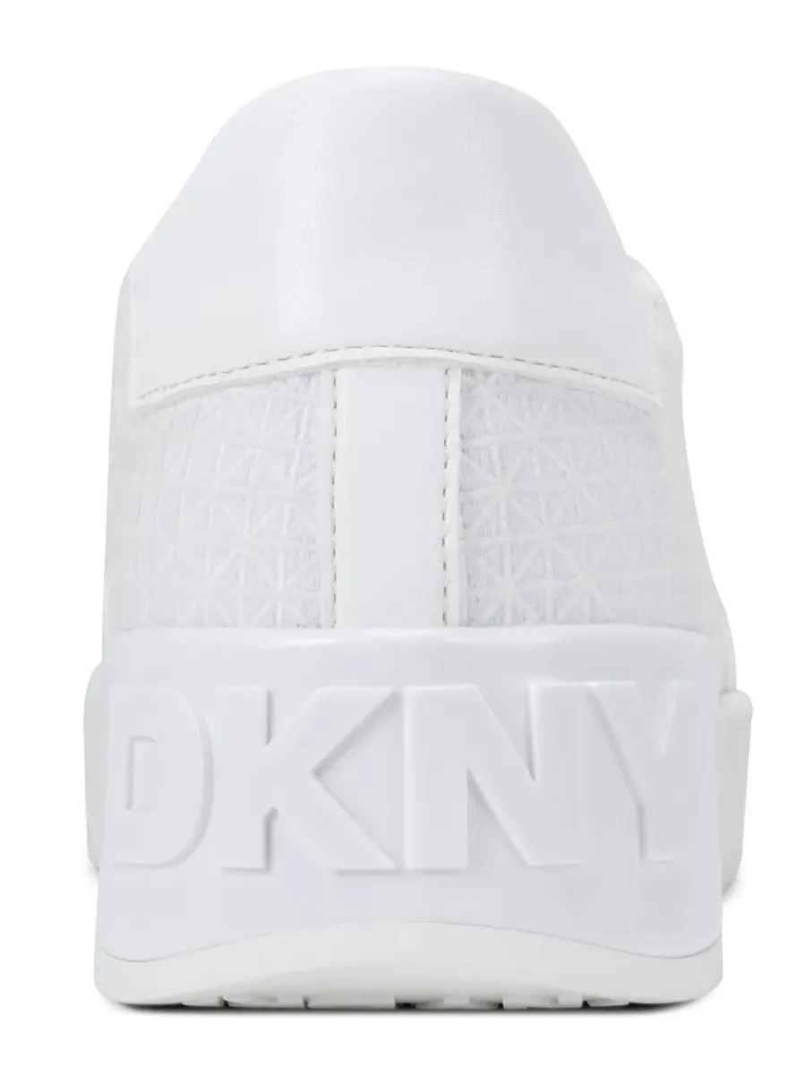 Женские вязаные слипоны Marta DKNY — изображение 3 из 5, белый/желтый