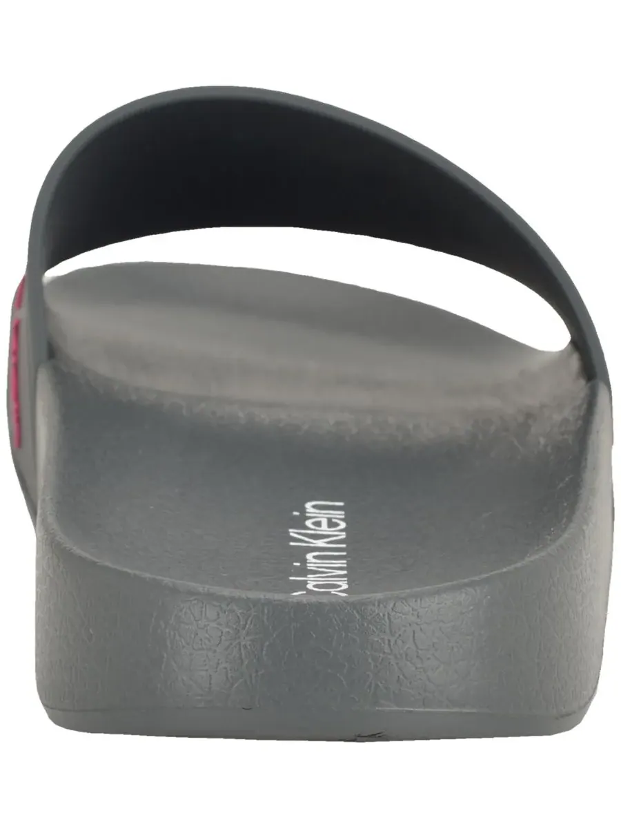Сланцы женские Calvin Klein Anyka — изображение 3 из 5, темный серый