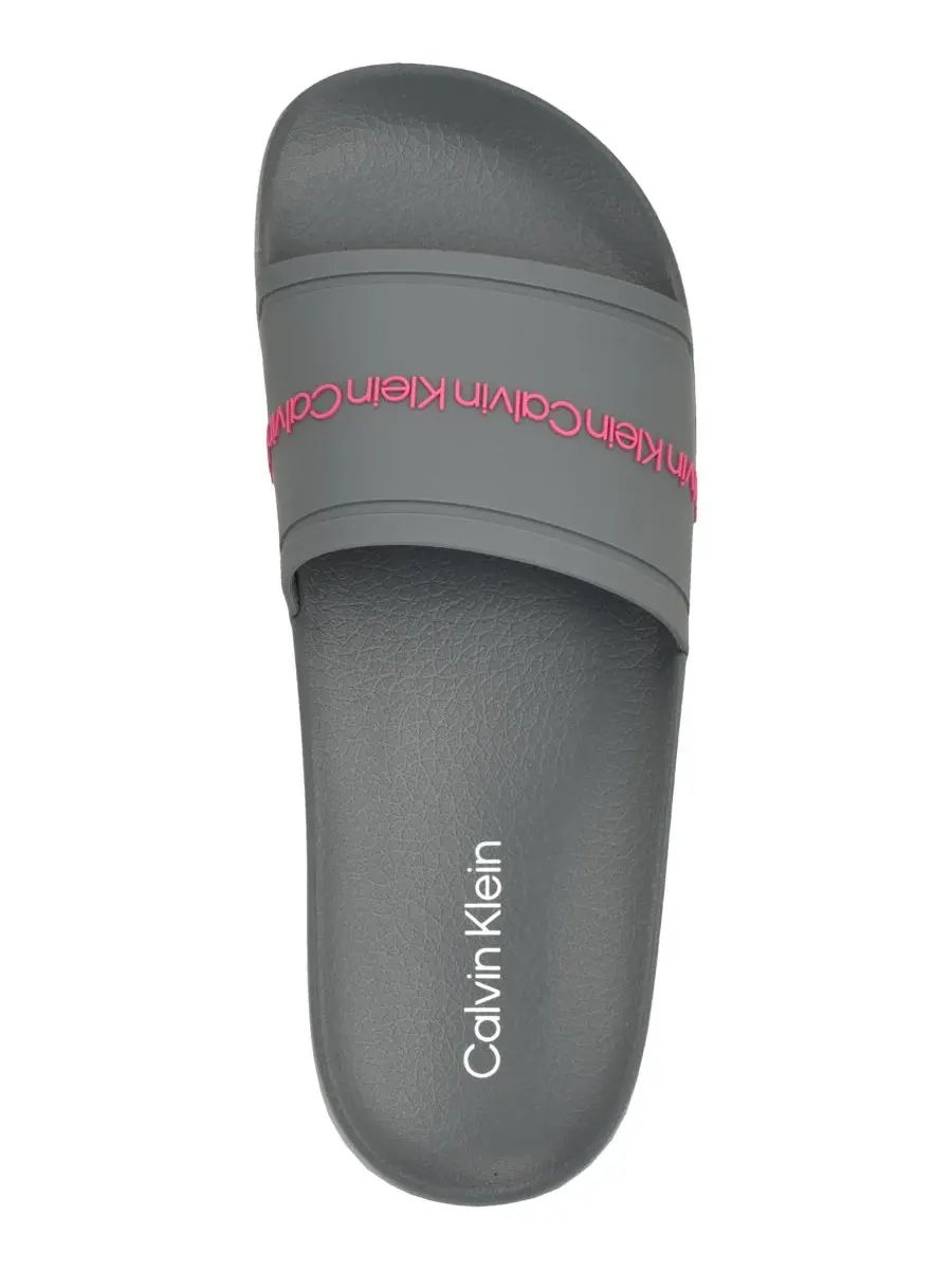 Сланцы женские Calvin Klein Anyka — изображение 4 из 5, темный серый