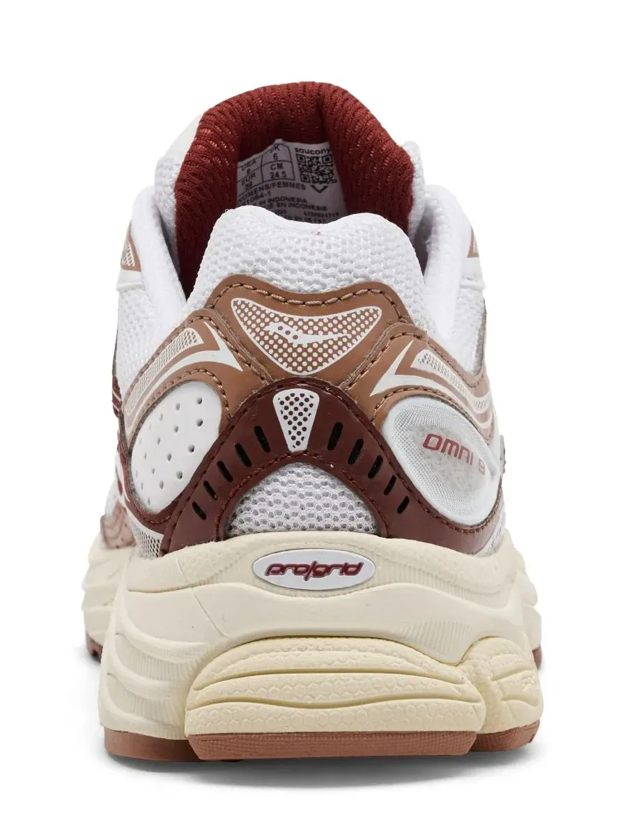 Кроссовки женские ProGrid Omni 9 Saucony — изображение 4 из 6, белый