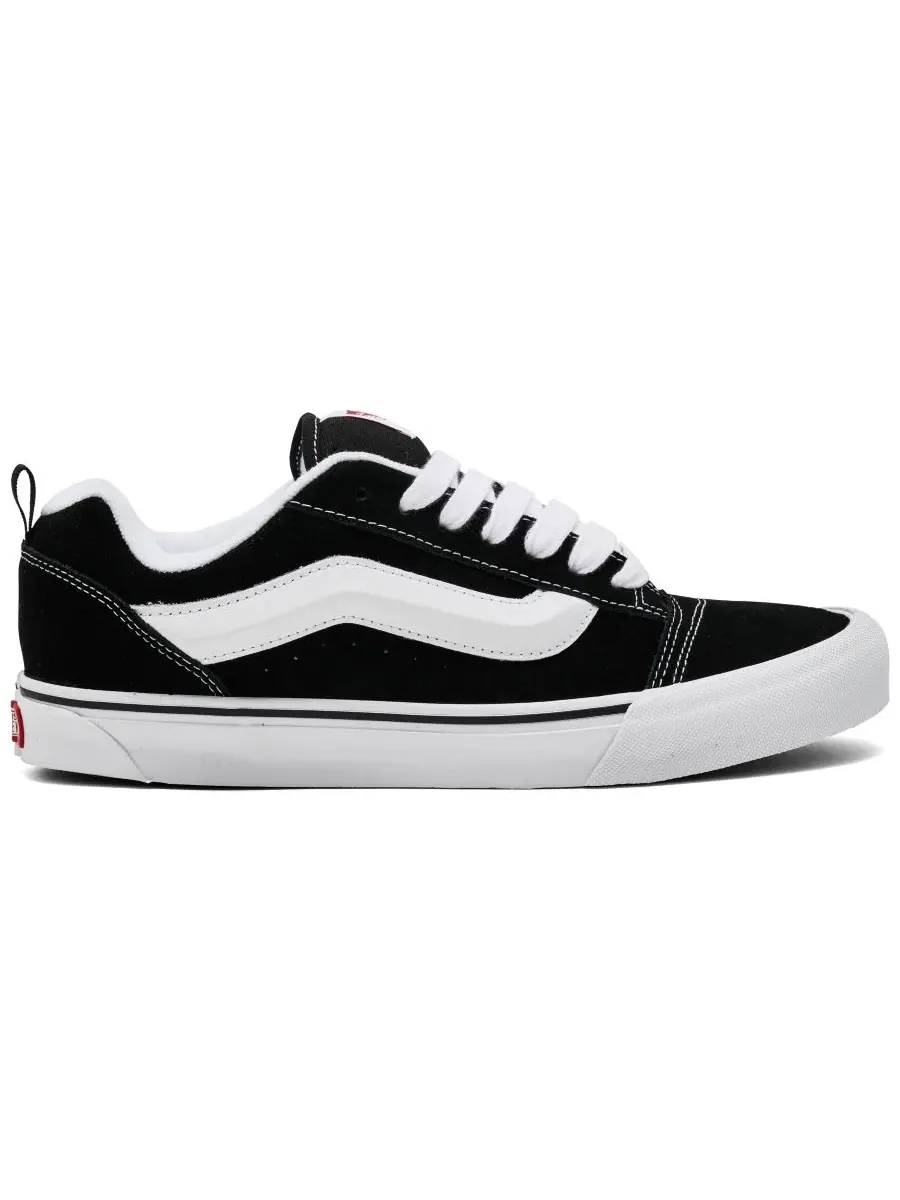 Кеды Vans Knu Skool Lifestyle Sneakers — изображение 2 из 6, черный белый