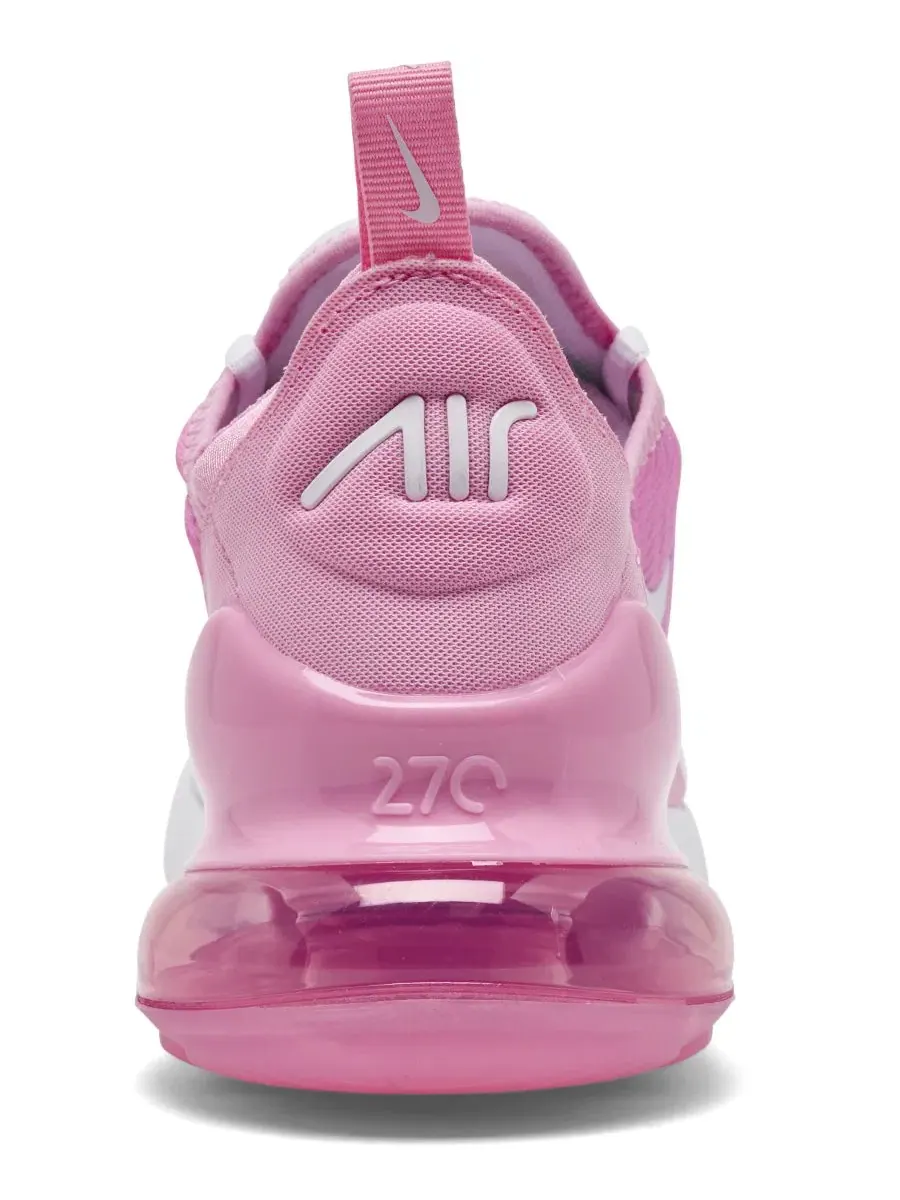 Кроссовки детские Nike Air Max 270 Running — изображение 4 из 6, розовый белый