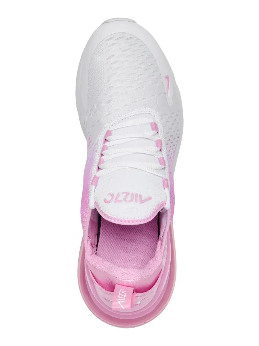 Кроссовки детские Nike Air Max 270 Running — изображение 5 из 6, розовый белый