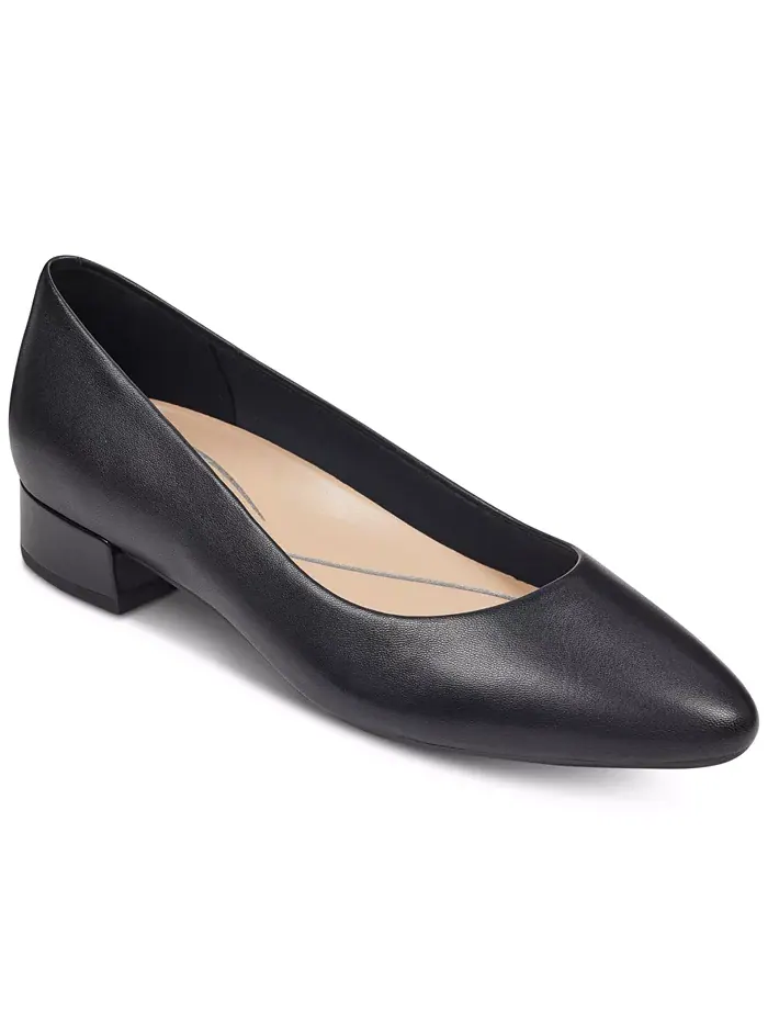 Женские балетки Caldise eFlex Slip-On на низком каблуке Easy Spirit — изображение 1 из 5, черный