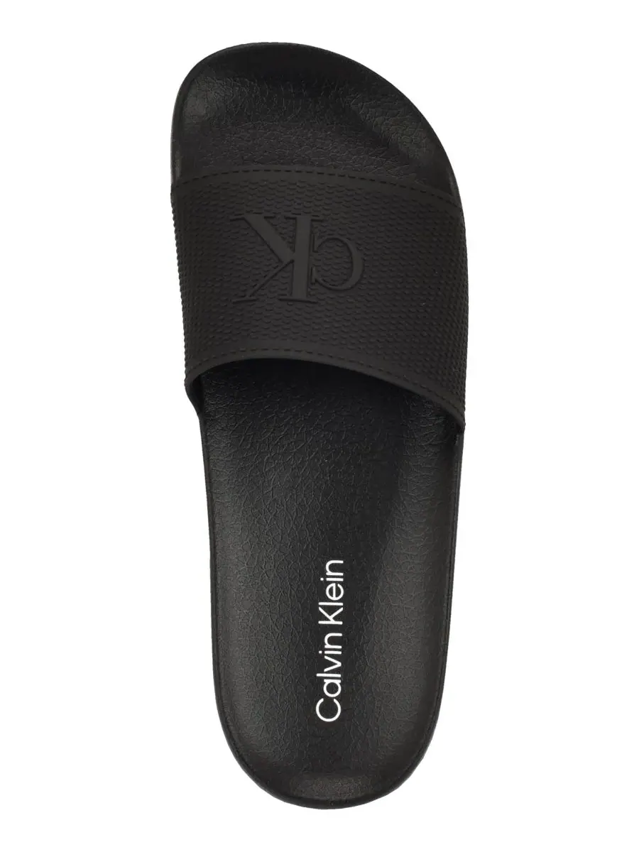 Женские пляжные шлепанцы Adair Calvin Klein — изображение 4 из 5, черный