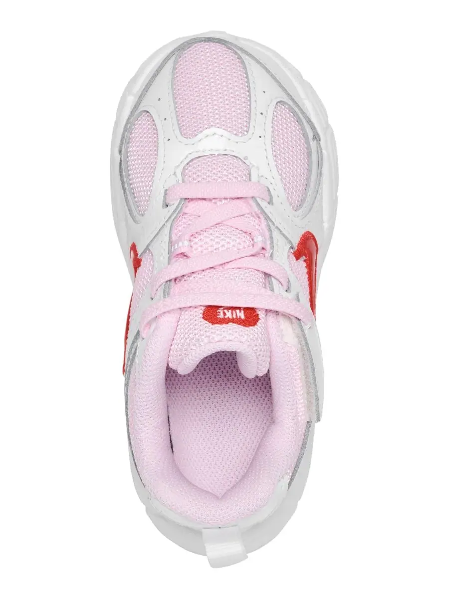 Детские повседневные кроссовки Toddler Kids V5 RNR от Finish Line Nike — изображение 3 из 6, белый розовый