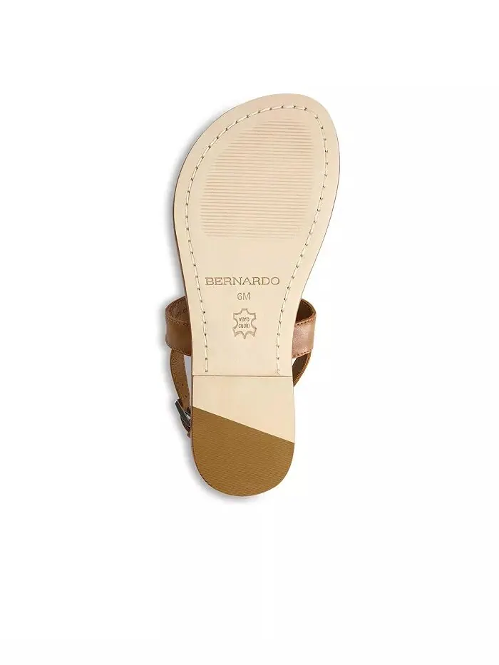 Сандалии Bernardo Maverick с двумя кольцами на пальцах ног Bernardo Footwear — изображение 4 из 6, коричневый