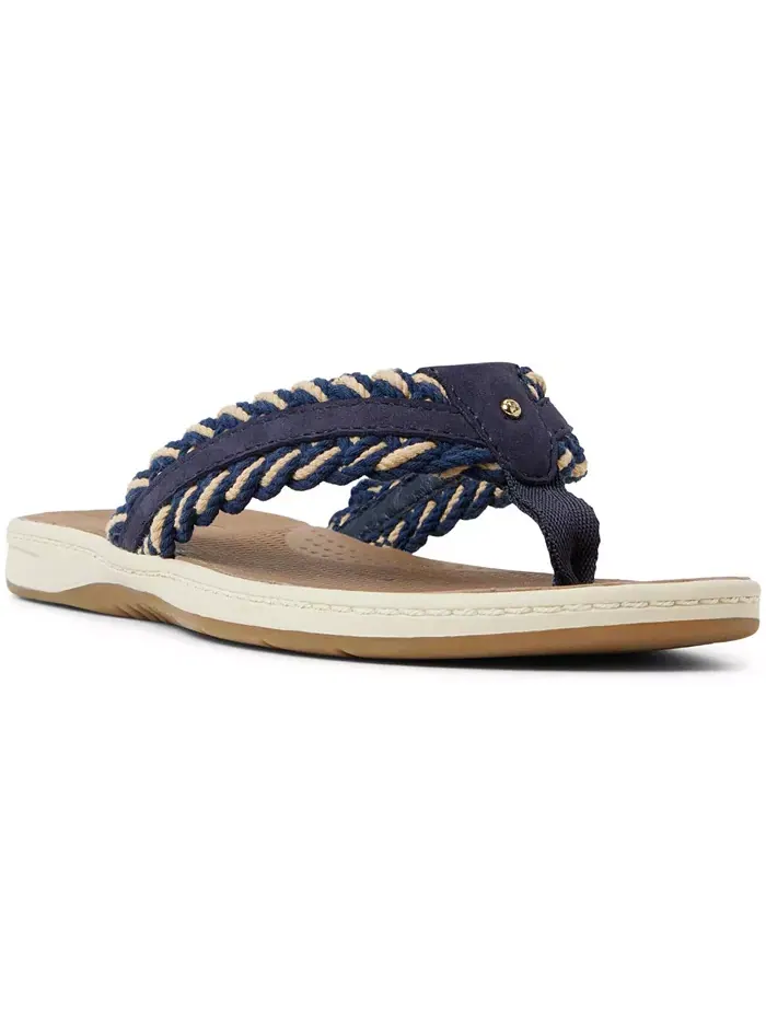 Женские сланцы Pony Fish на тонкой подошве Sperry — изображение 1 из 5, темно-синий