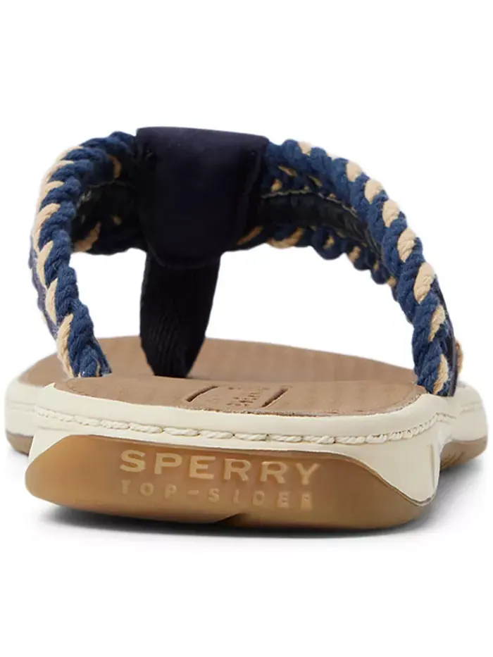 Женские сланцы Pony Fish на тонкой подошве Sperry — изображение 3 из 5, темно-синий