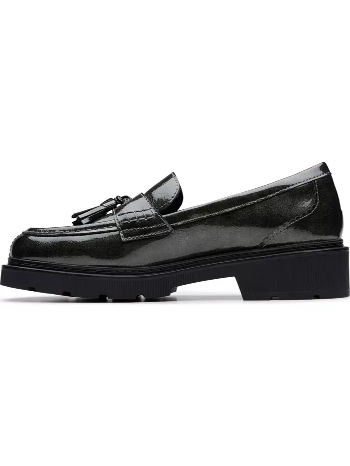 Лоферы женские Clarks Lauryl Tassel Slip-On — изображение 5 из 5, серебристый