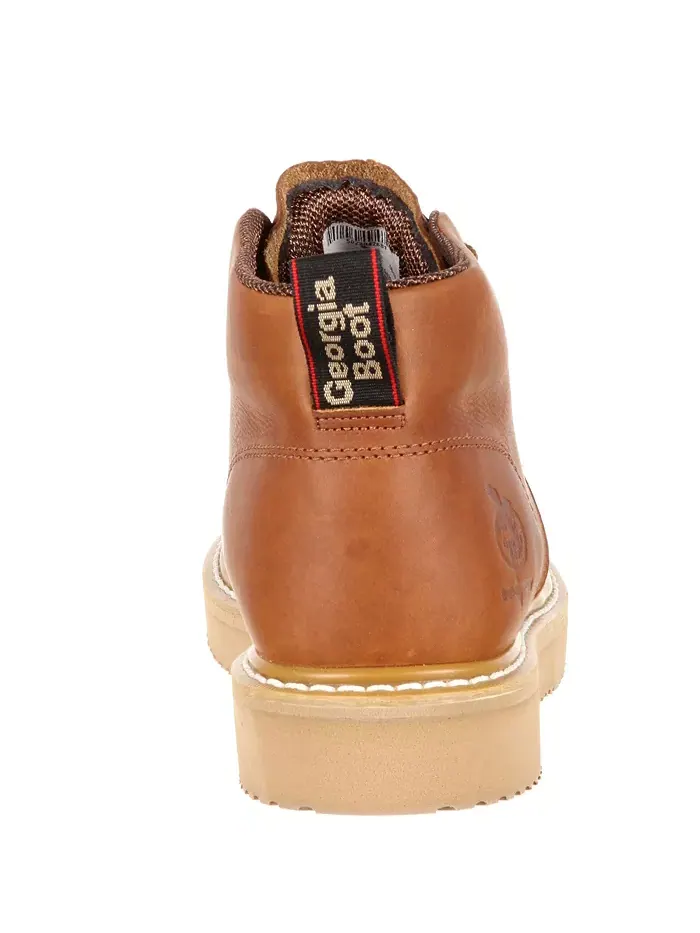 Мужские рабочие ботинки Wedge Chukka Georgia Boot — изображение 3 из 7, коричневый