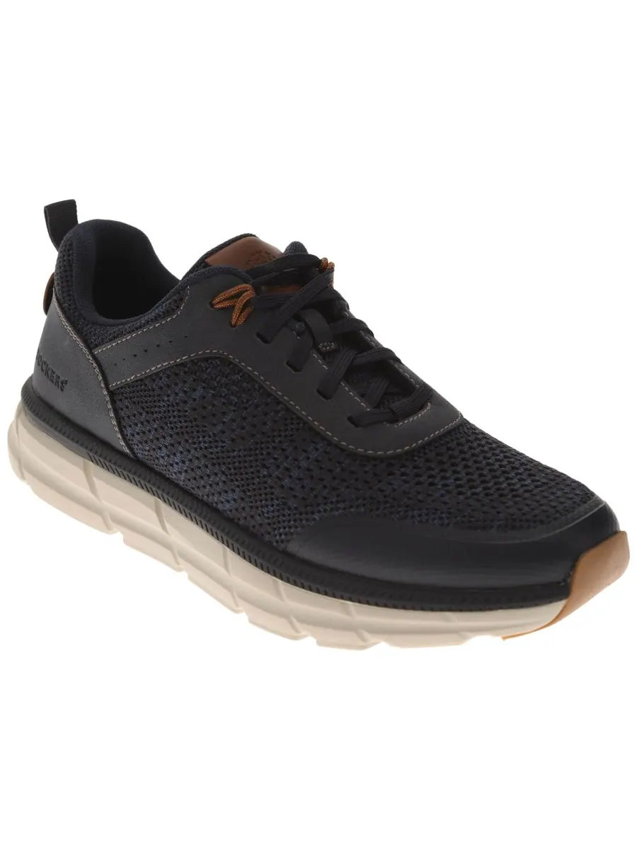 Мужские кроссовки GO-4-IT Active Rebound Knit на шнуровке Dockers — изображение 1 из 6, темно-синий