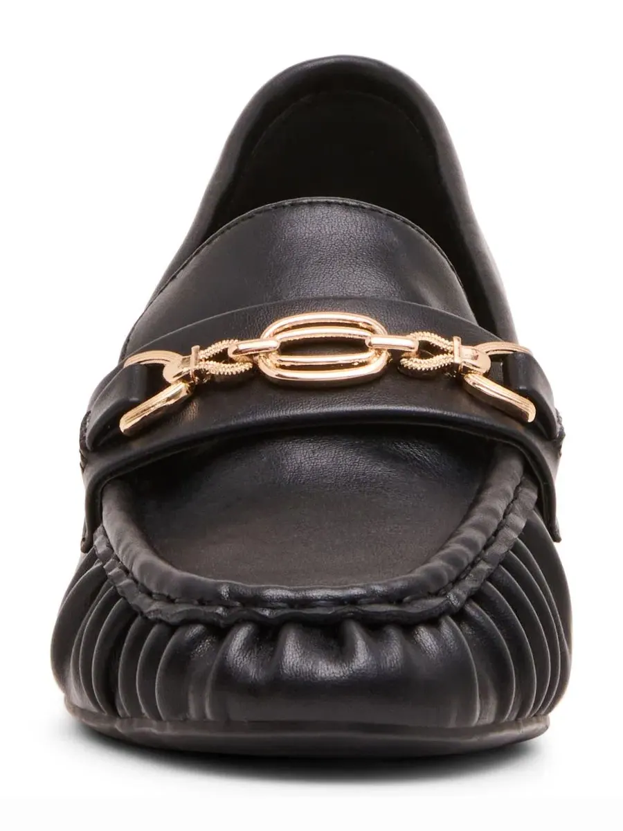 Туфли-лоферы на каблуке Anne Klein — изображение 8 из 8, черный