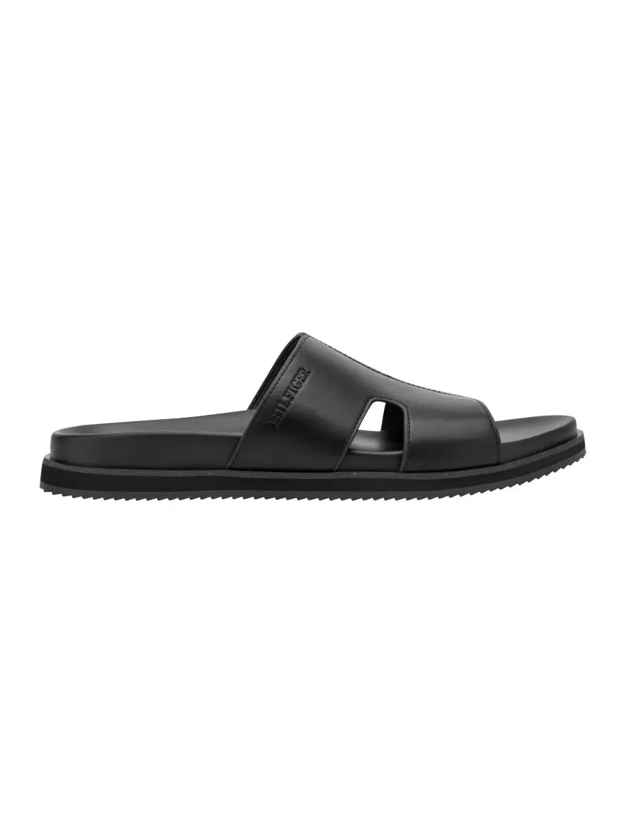 Мужские сандалии-шлепанцы Welch Tommy Hilfiger — изображение 2 из 5, черный