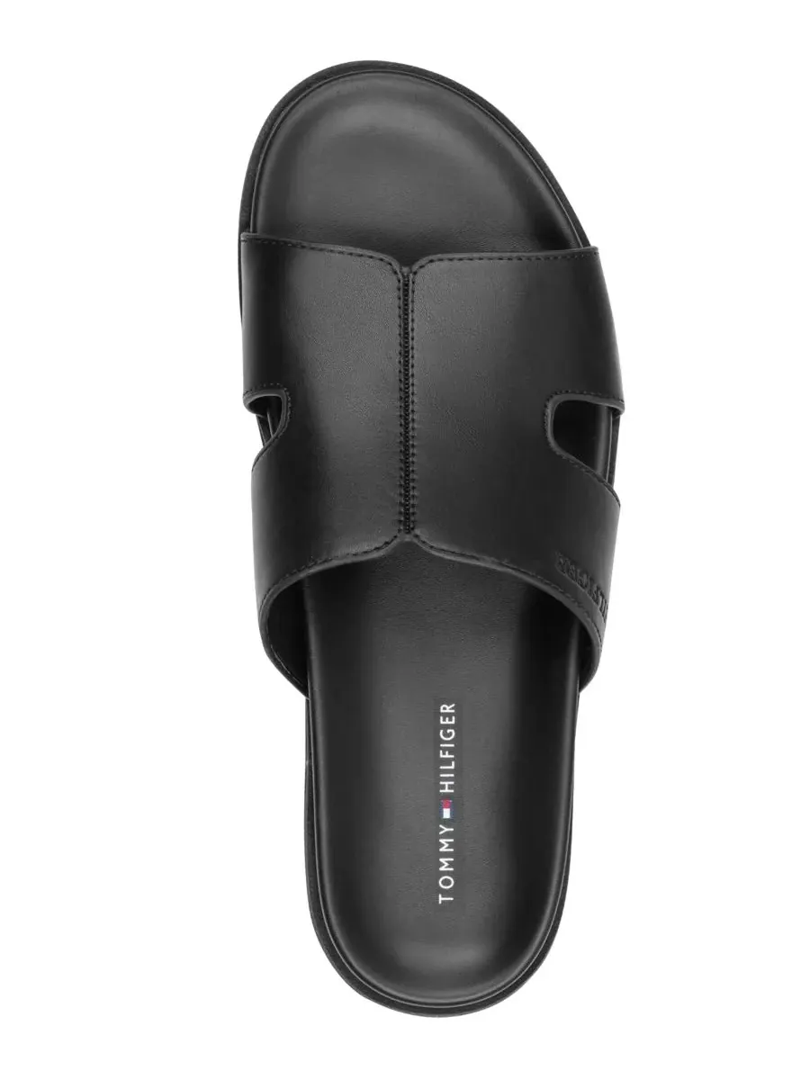 Мужские сандалии-шлепанцы Welch Tommy Hilfiger — изображение 4 из 5, черный
