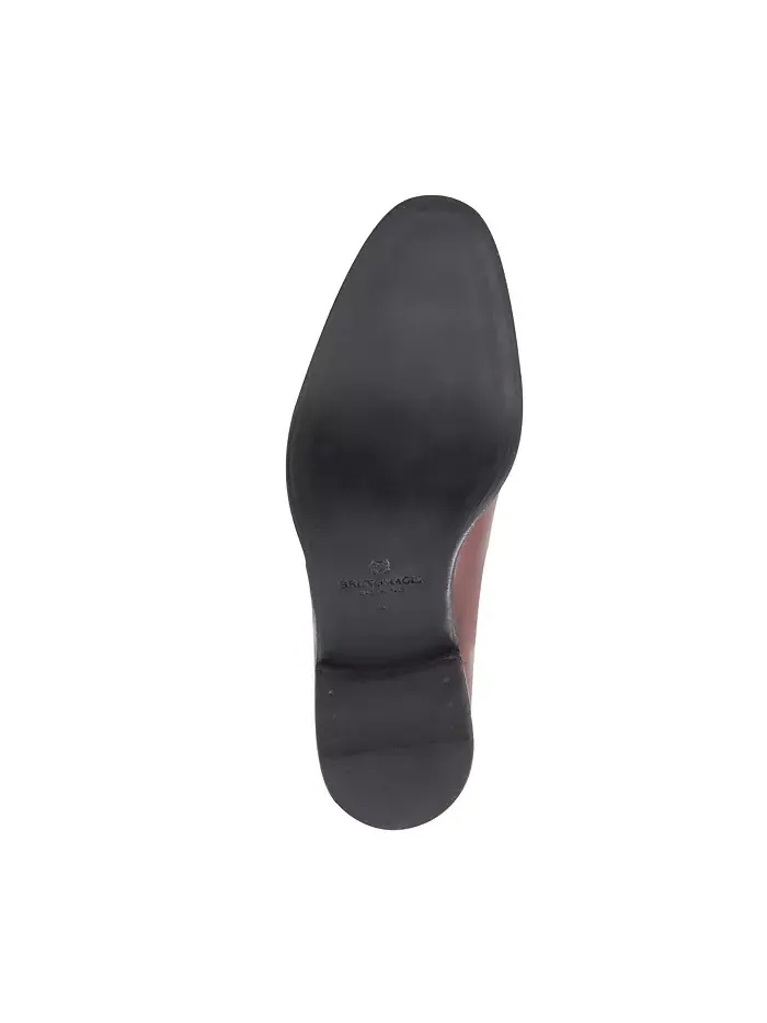 Мужские классические лоферы Maioco Penny Slip On Bruno Magli — изображение 4 из 6, кофе