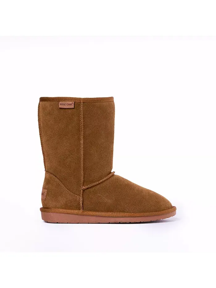 Женские ботинки Callahan до середины икры из замши Minnetonka — изображение 4 из 6, бежевый/бежевый
