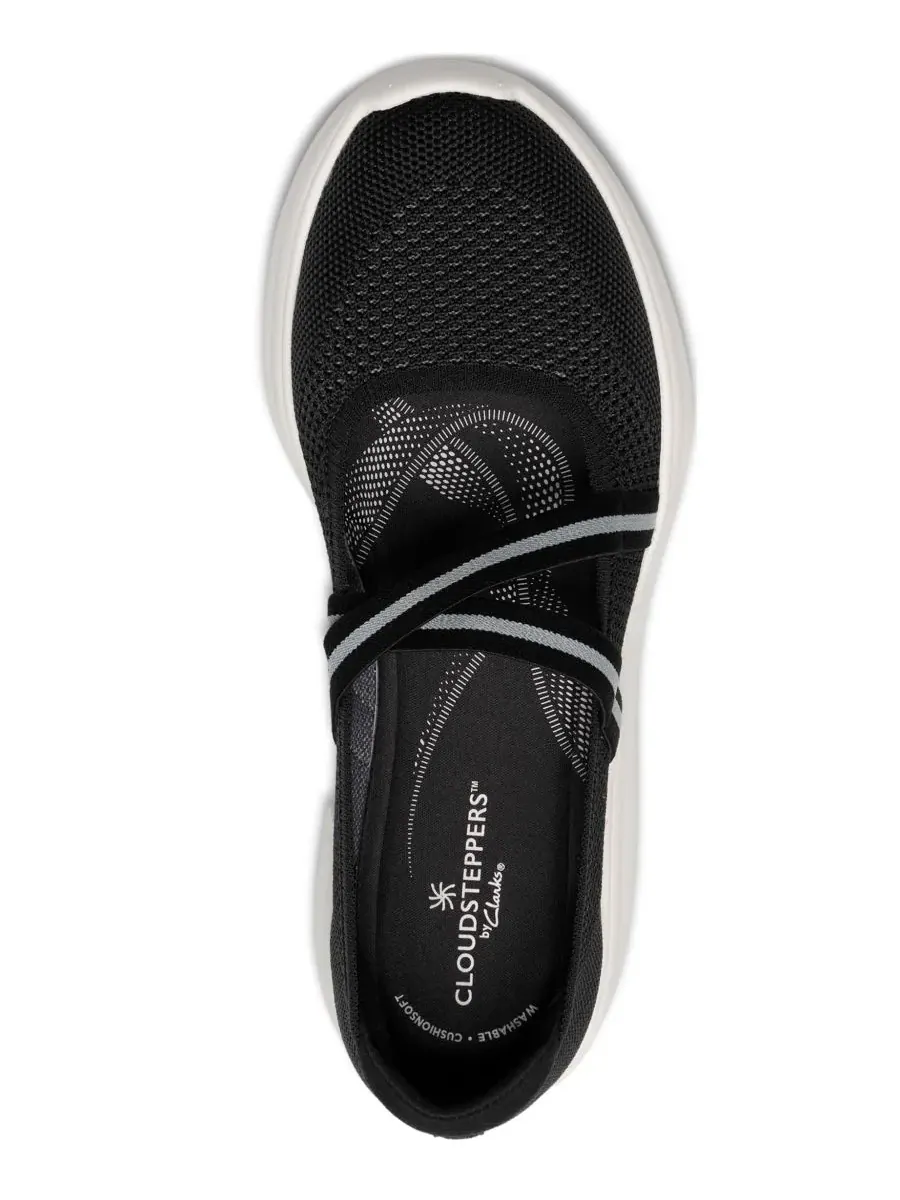 Балетки женские Clarks Ezrin Mist Mary Jane — изображение 4 из 6, черный