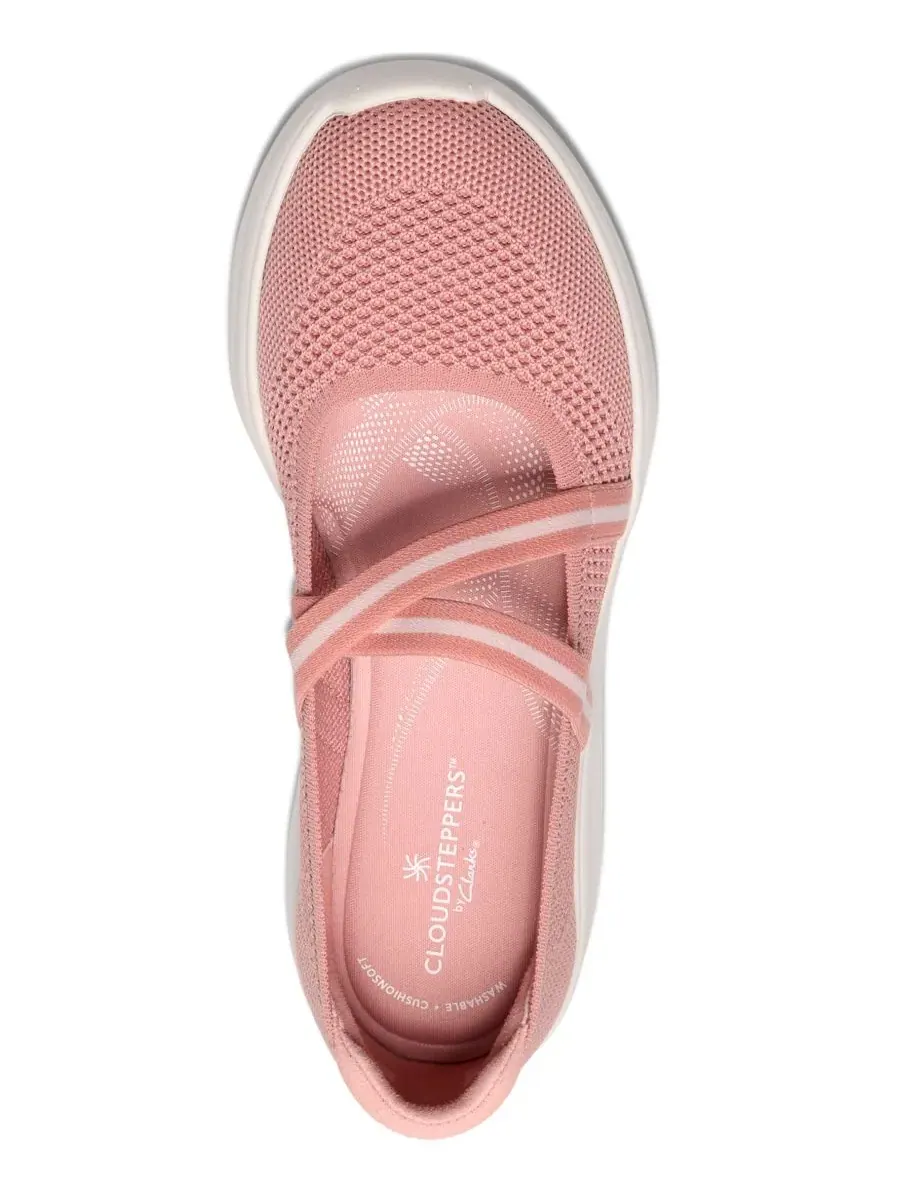 Балетки женские Clarks Ezrin Mist Mary Jane — изображение 4 из 6, розовый