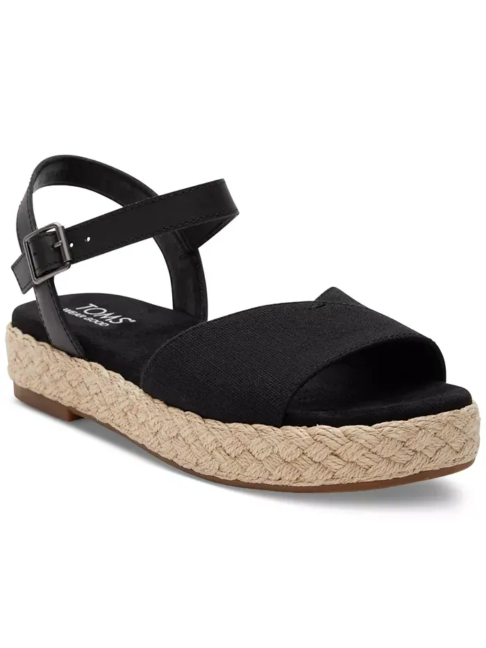 Женские сандалии на платформе Abby с плетеными деталями TOMS
