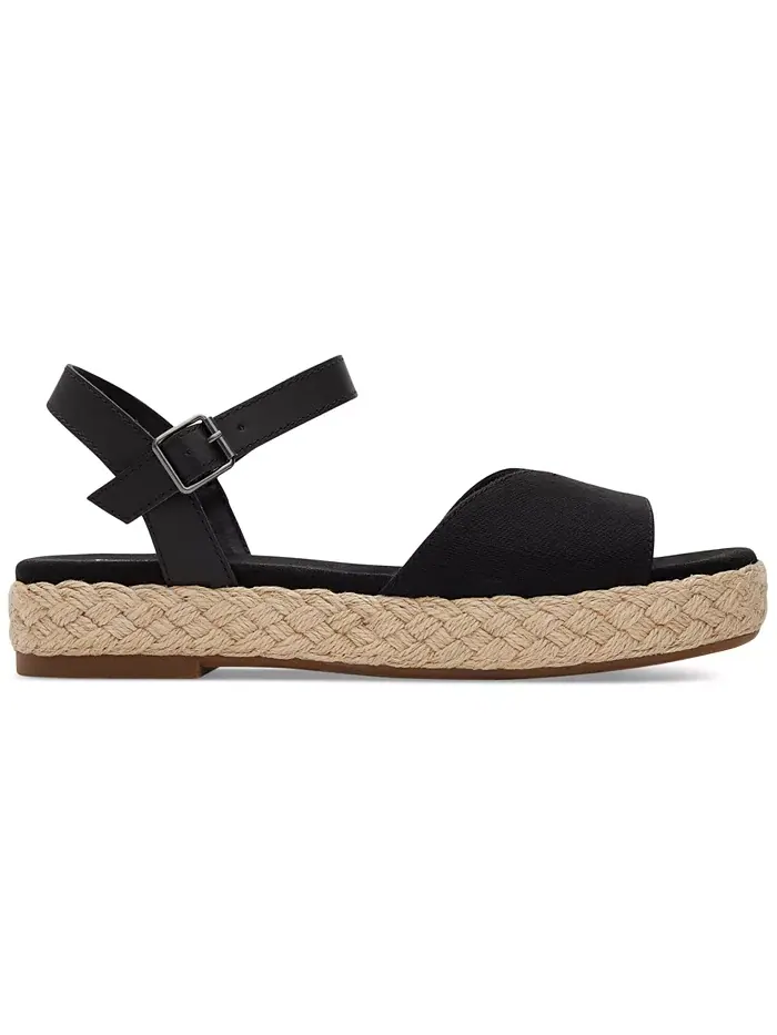 Женские сандалии на платформе Abby с плетеными деталями TOMS — изображение 2 из 5, черный