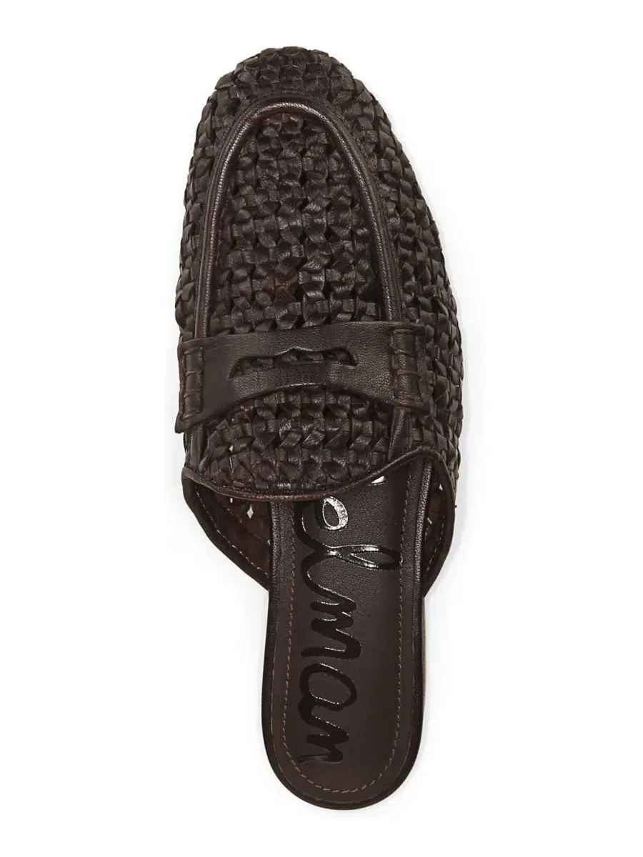 Женские лоферы-мюли Tullie без шнурков Sam Edelman — изображение 4 из 5, черный