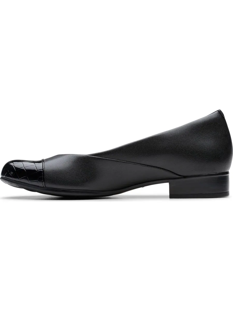 Слипоны женские Clarks Juliet Rise, натуральная кожа — изображение 5 из 5, черный