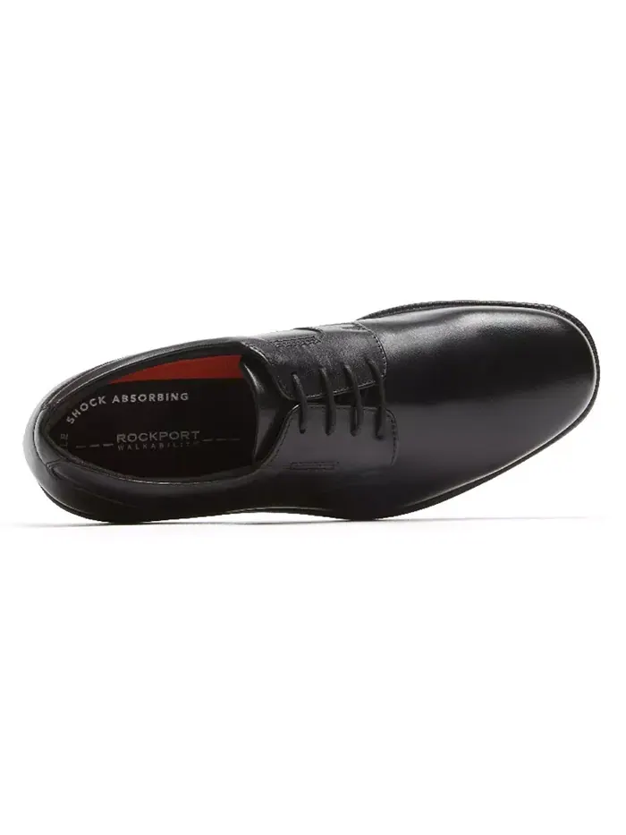 Мужские классические туфли Charlesroad Plaintoe Rockport — изображение 4 из 5, черный