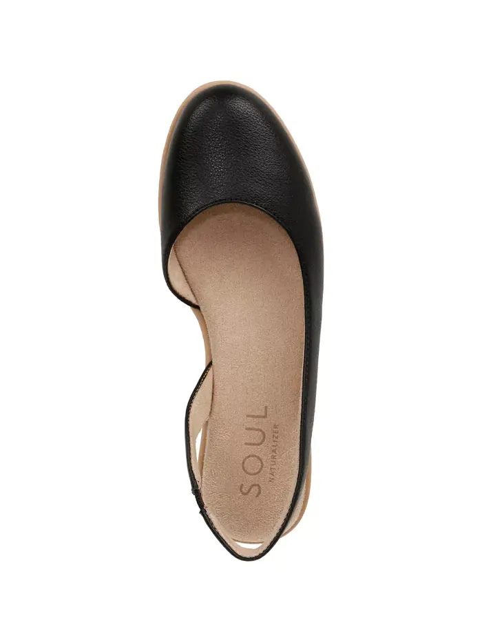 Туфли-лодочки Idea-Dorsay Slingback Soul Naturalizer — изображение 4 из 5, черный