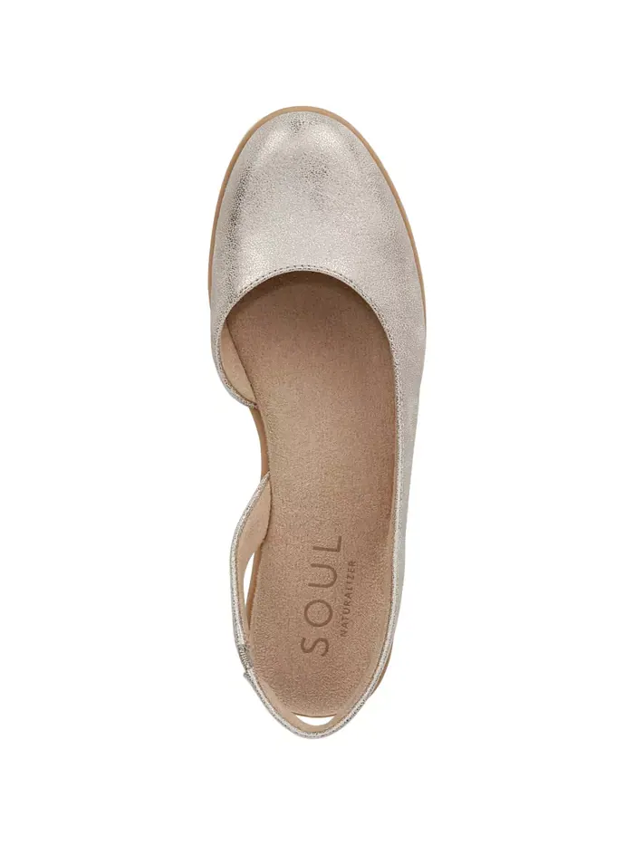 Туфли-лодочки Idea-Dorsay Slingback Soul Naturalizer — изображение 4 из 5, светлый золотистый
