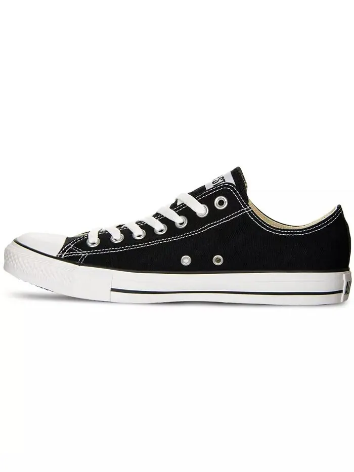 Мужские низкие кеды Chuck Taylor от Finish Line Converse — изображение 4 из 5, черный белый