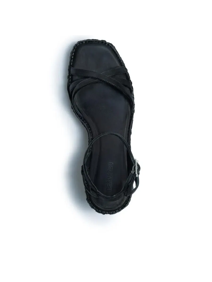 Женские сандалии на танкетке Cairo Bernardo Footwear — изображение 3 из 4, черный