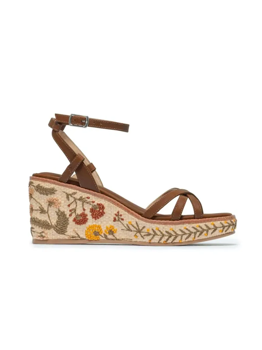 Женские сандалии на танкетке Cairo Bernardo Footwear — изображение 2 из 5, седельный