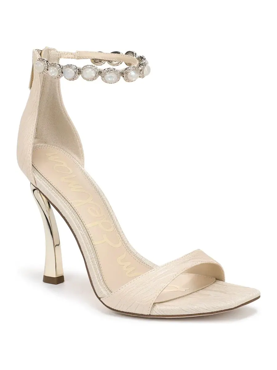 Женские сандалии Lyra с ремешками Sam Edelman, ванильный