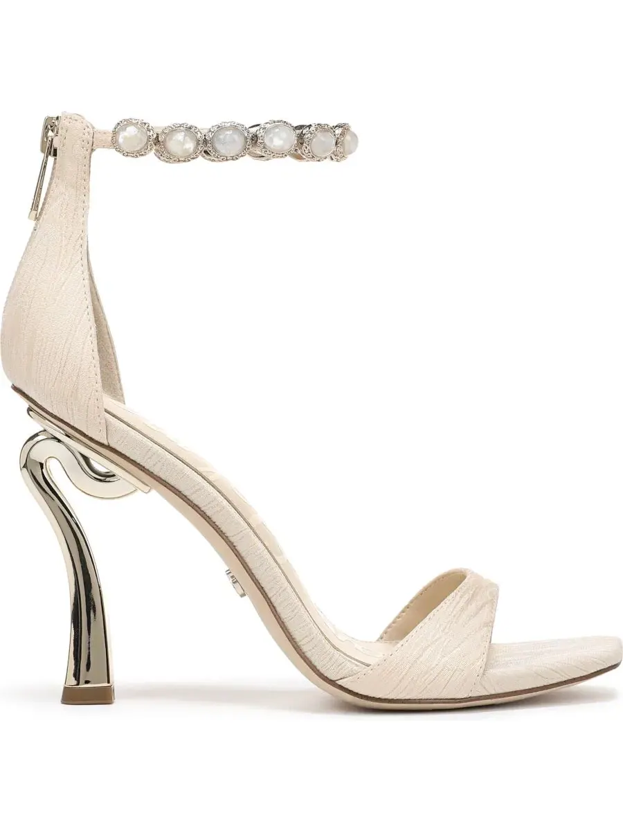 Женские сандалии Lyra с ремешками Sam Edelman, ванильный — изображение 2 из 5