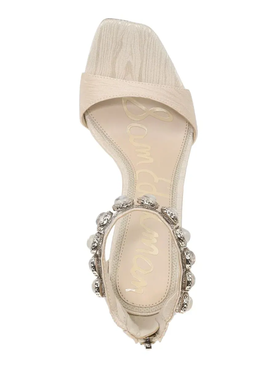 Женские сандалии Lyra с ремешками Sam Edelman, ванильный — изображение 4 из 5