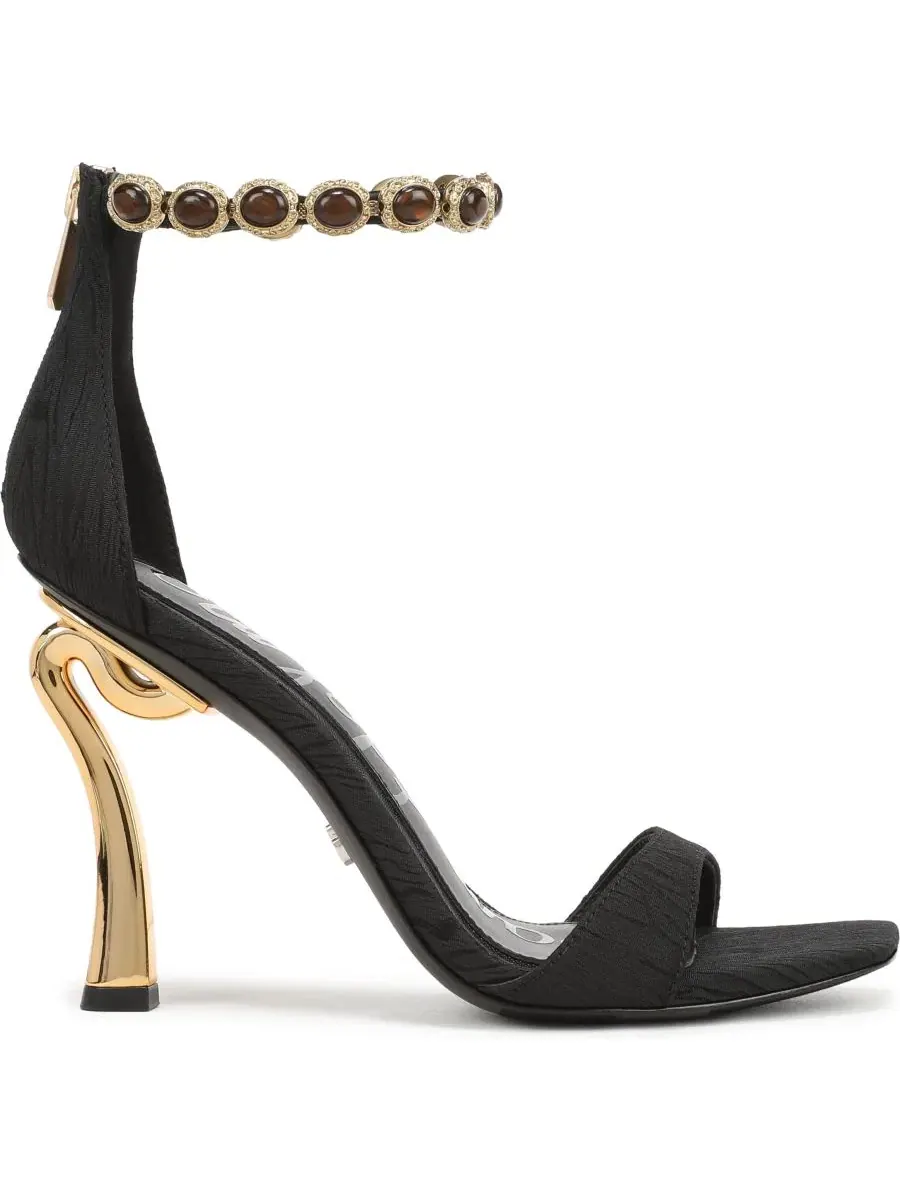 Женские сандалии Lyra с ремешками Sam Edelman — изображение 2 из 5, черный