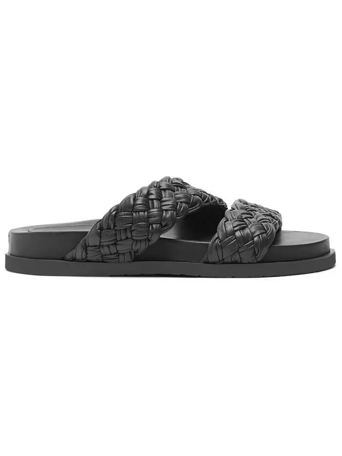 Женские босоножки Celine Slip-On Flatform Arezzo — изображение 2 из 5, черный