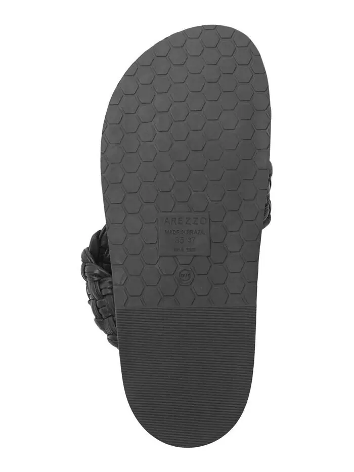 Женские босоножки Celine Slip-On Flatform Arezzo — изображение 5 из 5, черный