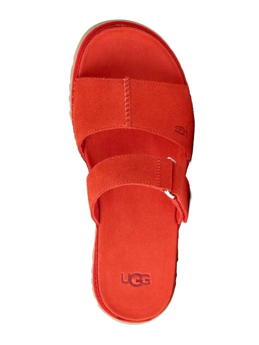 Сандалии-слайды GoldenGaze с регулируемым ремешком, UGG — изображение 4 из 7, красный