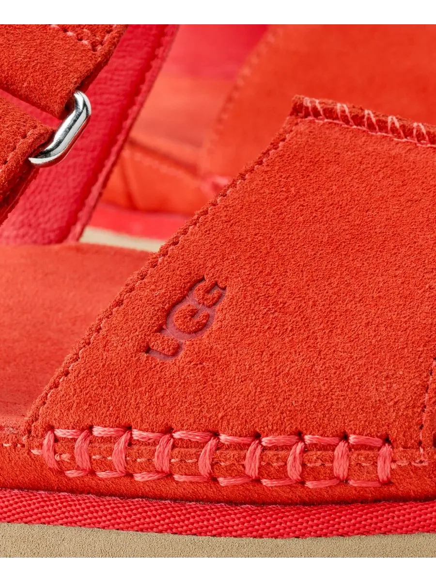Сандалии-слайды GoldenGaze с регулируемым ремешком, UGG — изображение 7 из 7, красный