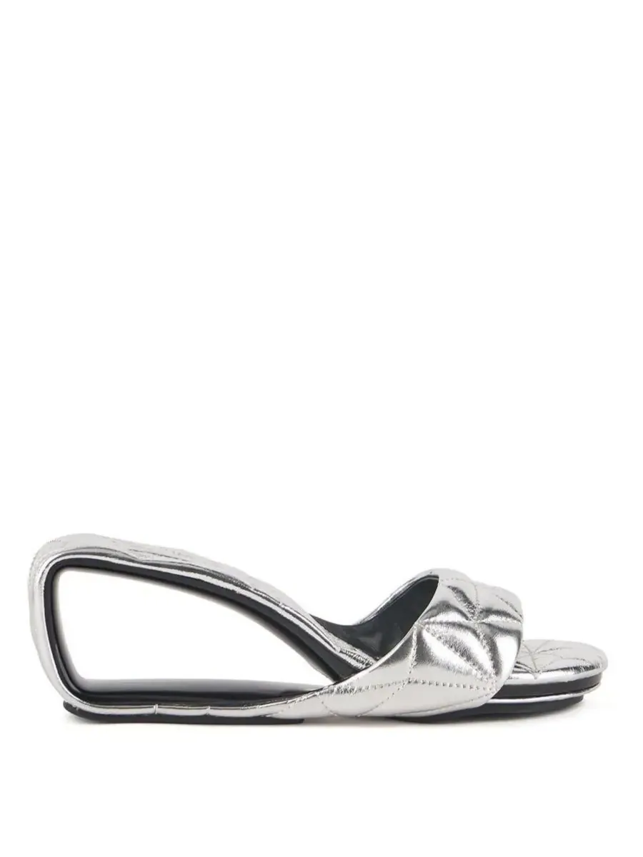 Женская модель Mobius Mid Puffy United Nude, серебро puffy