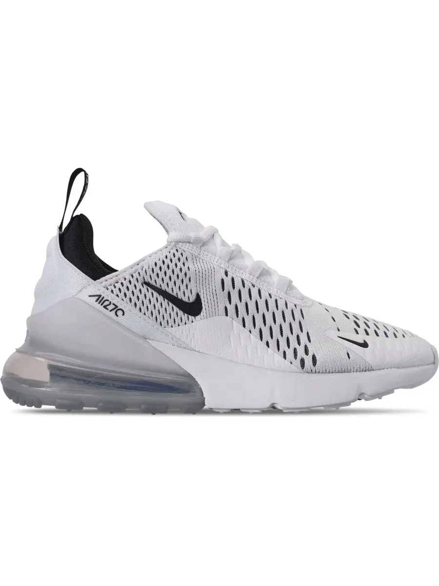 Женские повседневные кроссовки Air Max 270 от Finish Line Nike — изображение 5 из 7, белый
