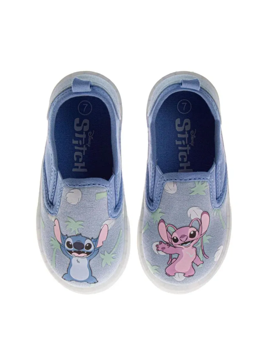 Кеды Slip-On с принтом Стича Disney — изображение 5 из 6, синий