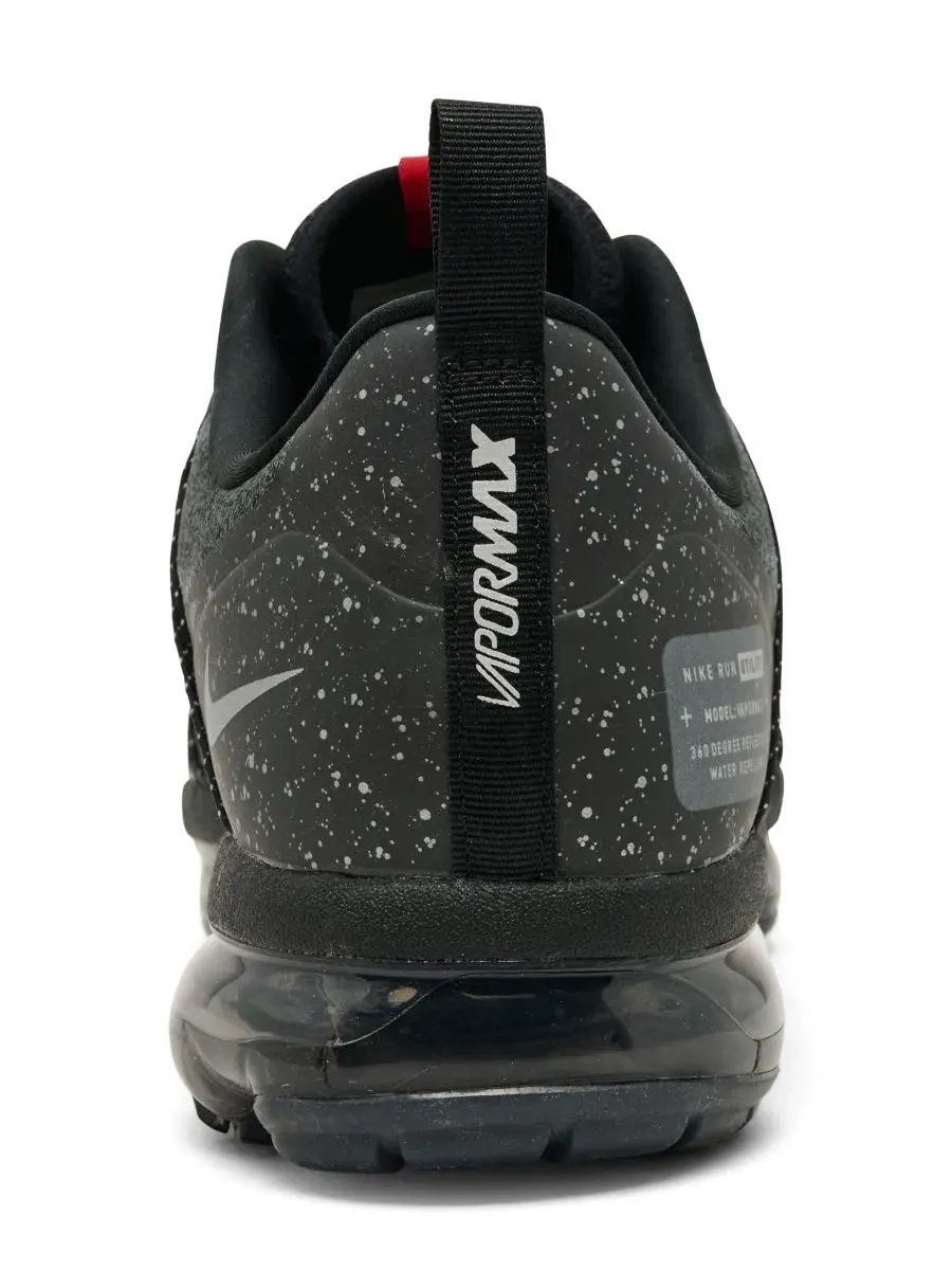 Кроссовки беговые с водонепроницаемым верхом, модель Air VaporMax Run Utility Nike — изображение 4 из 6, черный серебристый