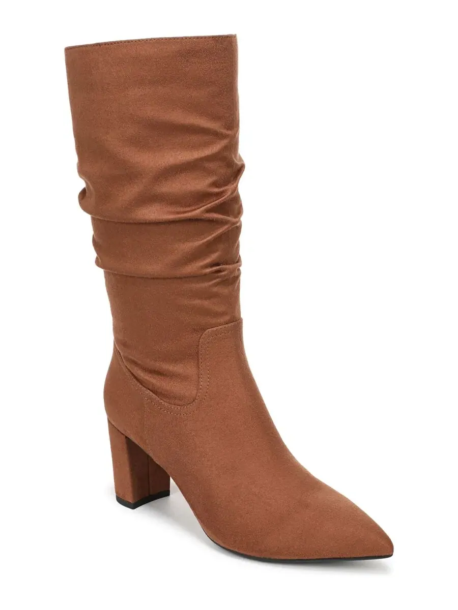 Ботинки с острым носком на каблуке Renee Tall LifeStride, Caramel Microsuede