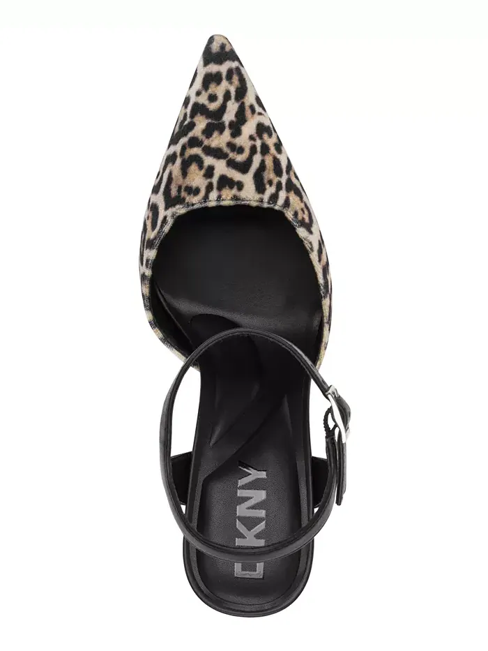 Женские туфли Ceana с острым носком и высоким лодочкой DKNY — изображение 4 из 5, землистый
